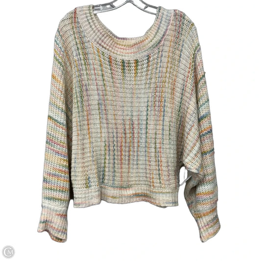 Sweater By Blue Blush In Multi-colored, Size: L