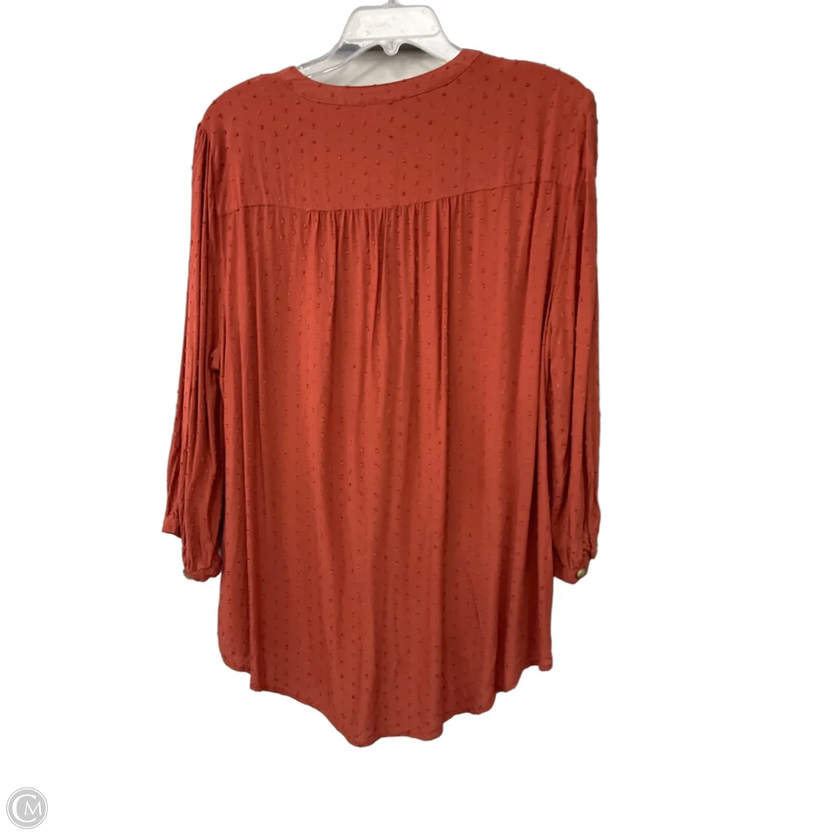 Top Long Sleeve By Torrid In Orange, Size: L
