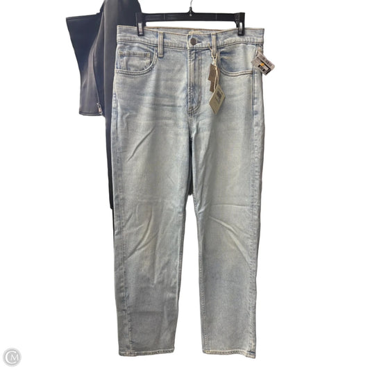 Jeans Straight By Faherty In Blue Denim, Size: 8