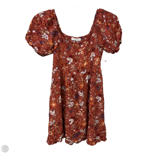 Dress Casual Short By Live to be Spoiled In Floral Print, Size: Xs