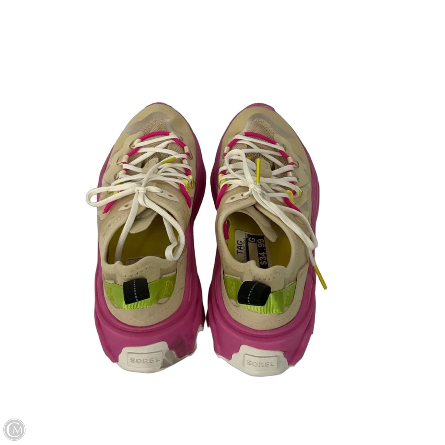 Shoes Athletic By Sorel In Pink, Size: 7