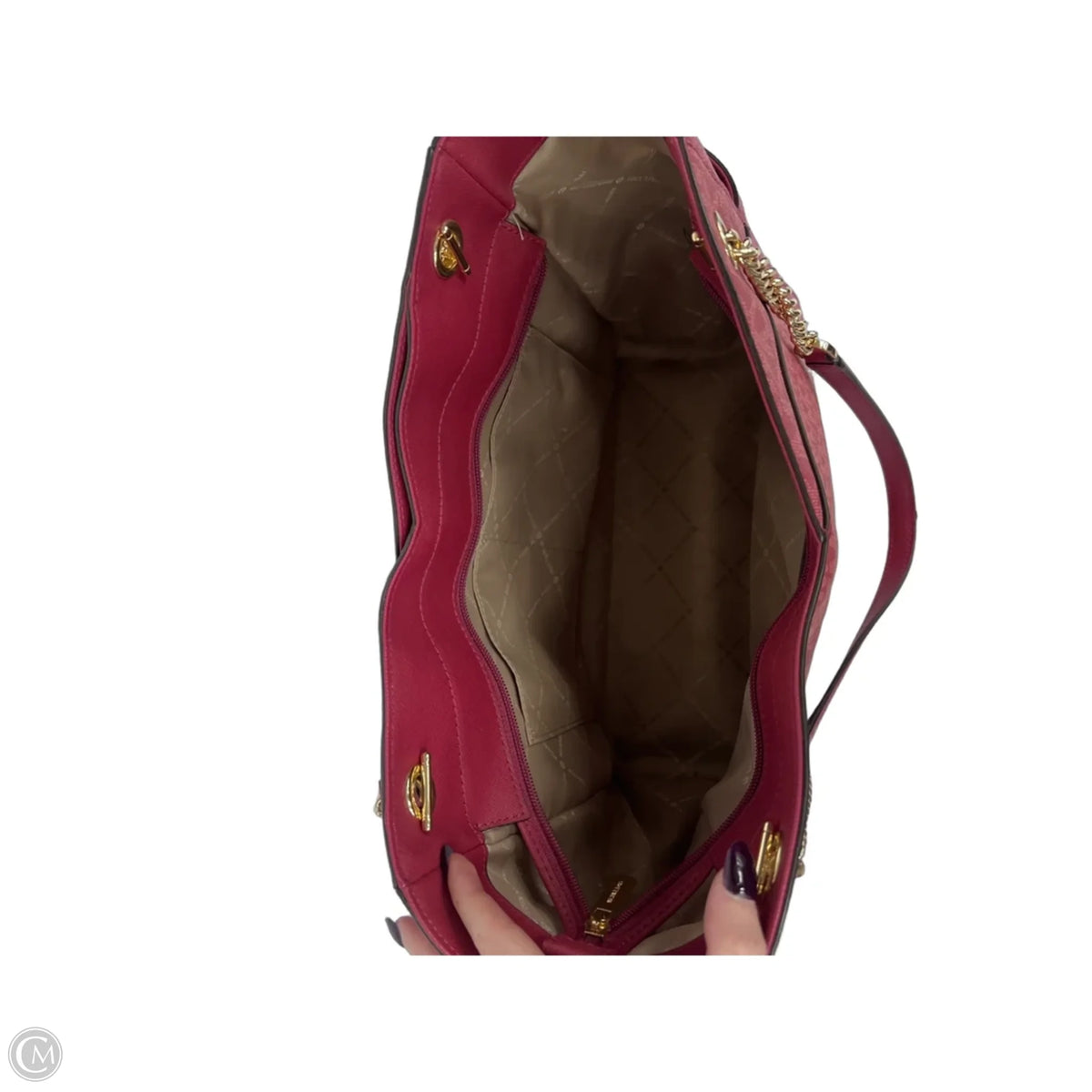 Handbag Designer By Michael Kors, Size: Large