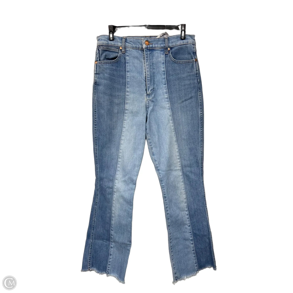 Jeans Boot Cut By Wrangler In Blue Denim, Size: 10