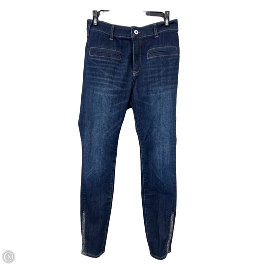 Jeans Skinny By Pilcro In Blue Denim, Size: 6