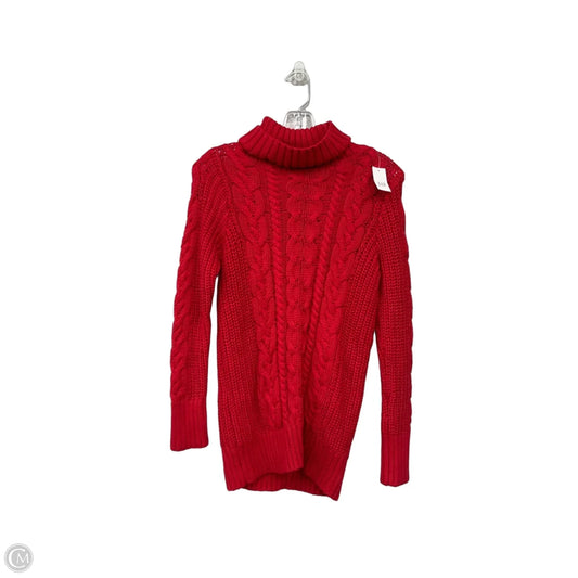 Sweater By Gap In Red, Size: Sp