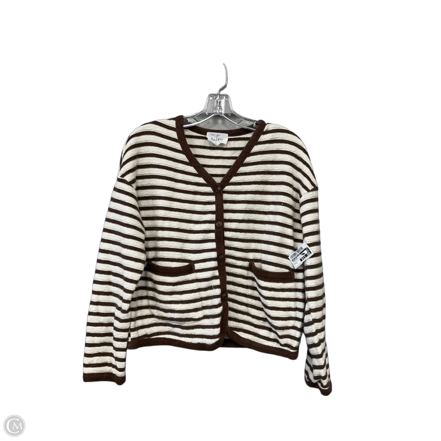 Cardigan By The Native One In Striped Pattern, Size: S