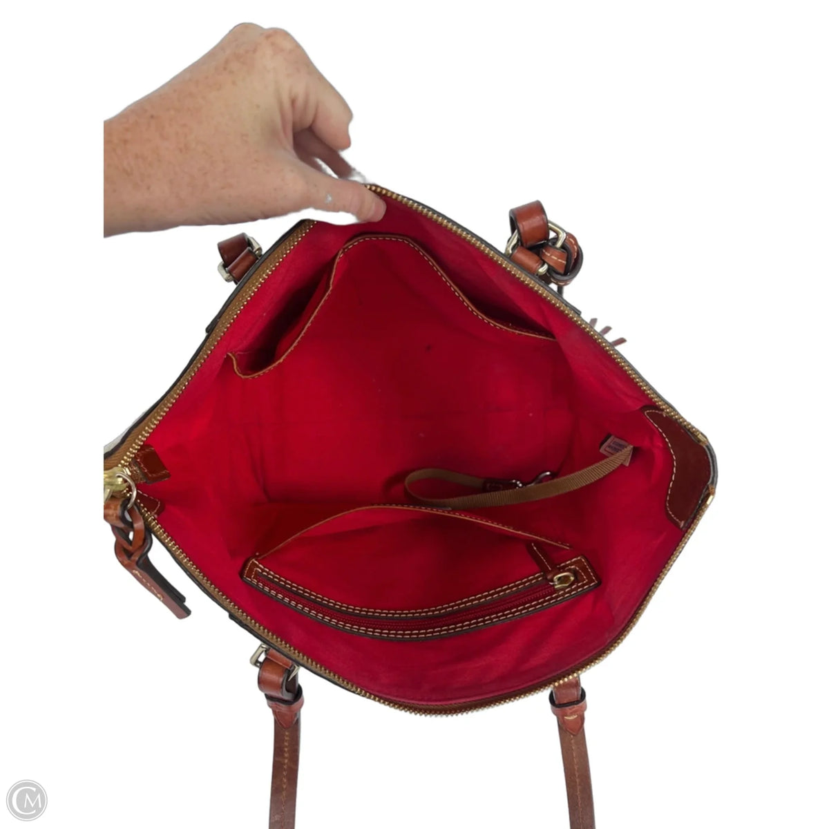 Handbag Designer By Dooney And Bourke, Size: Large