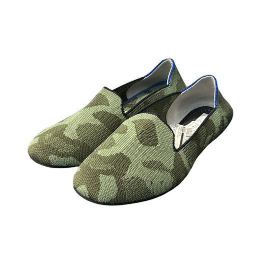 Camouflage Print Shoes Flats Rothys, Size 8.5