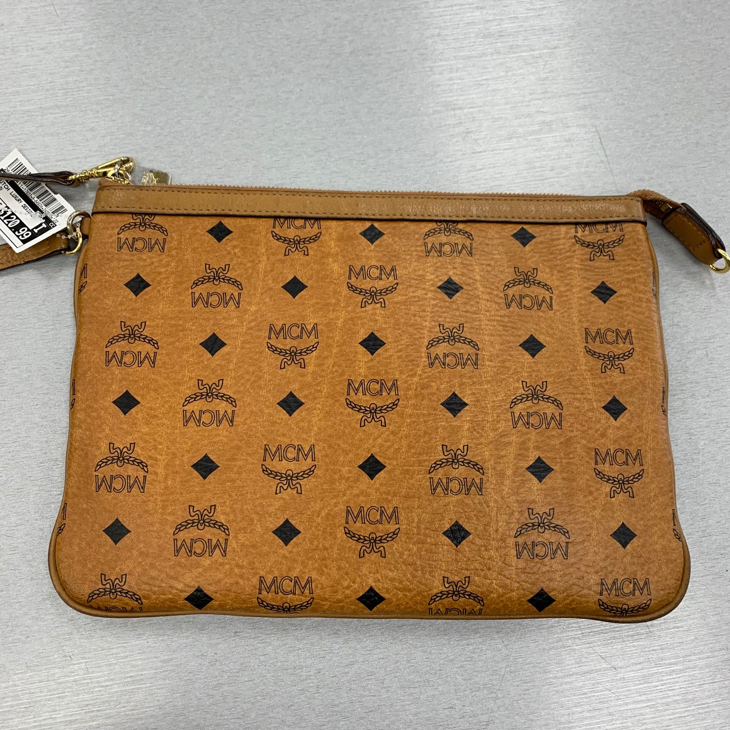 Clutch Luxury Designer By Mcm, Size: Large