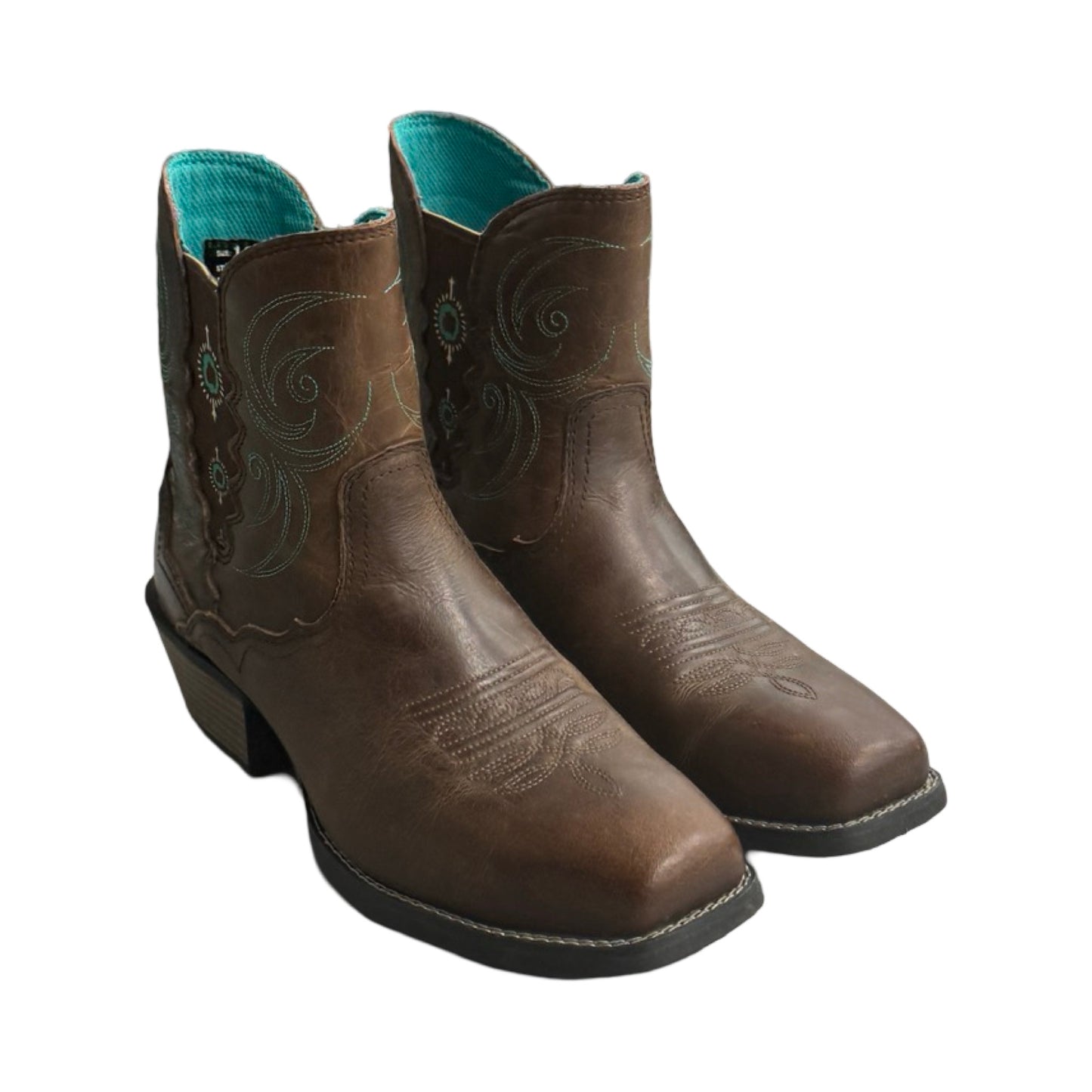 Boots Western By Justin In Brown, Size: 10