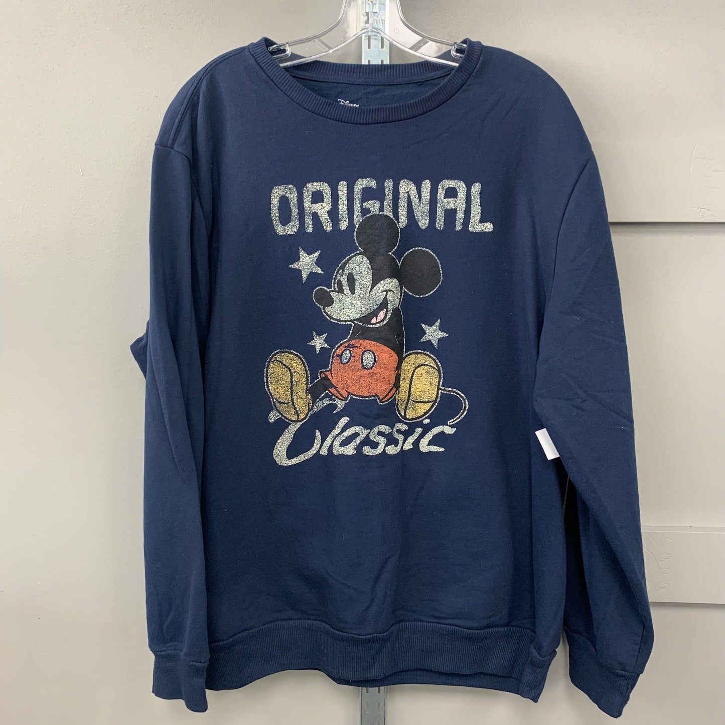 Sweatshirt Crewneck By Disney Store In Navy, Size: Xxl