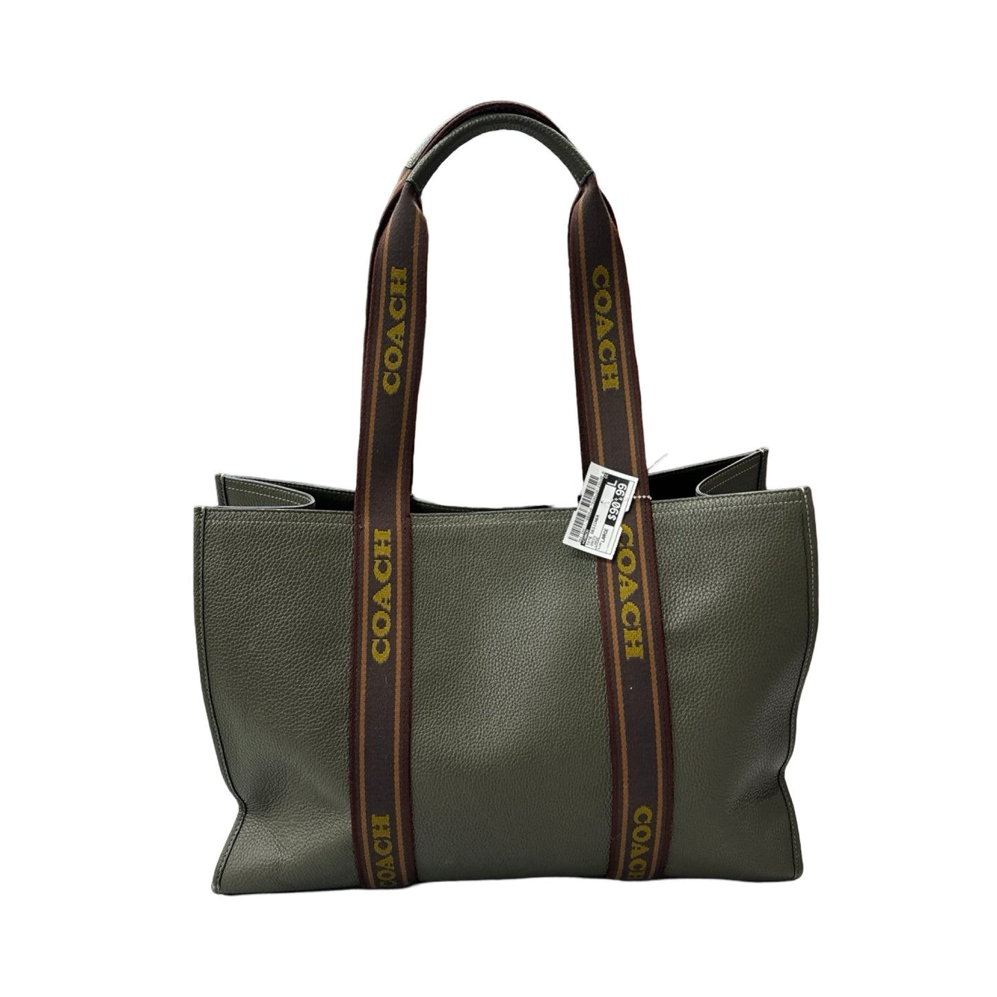 Tote Designer By Coach, Size: Large