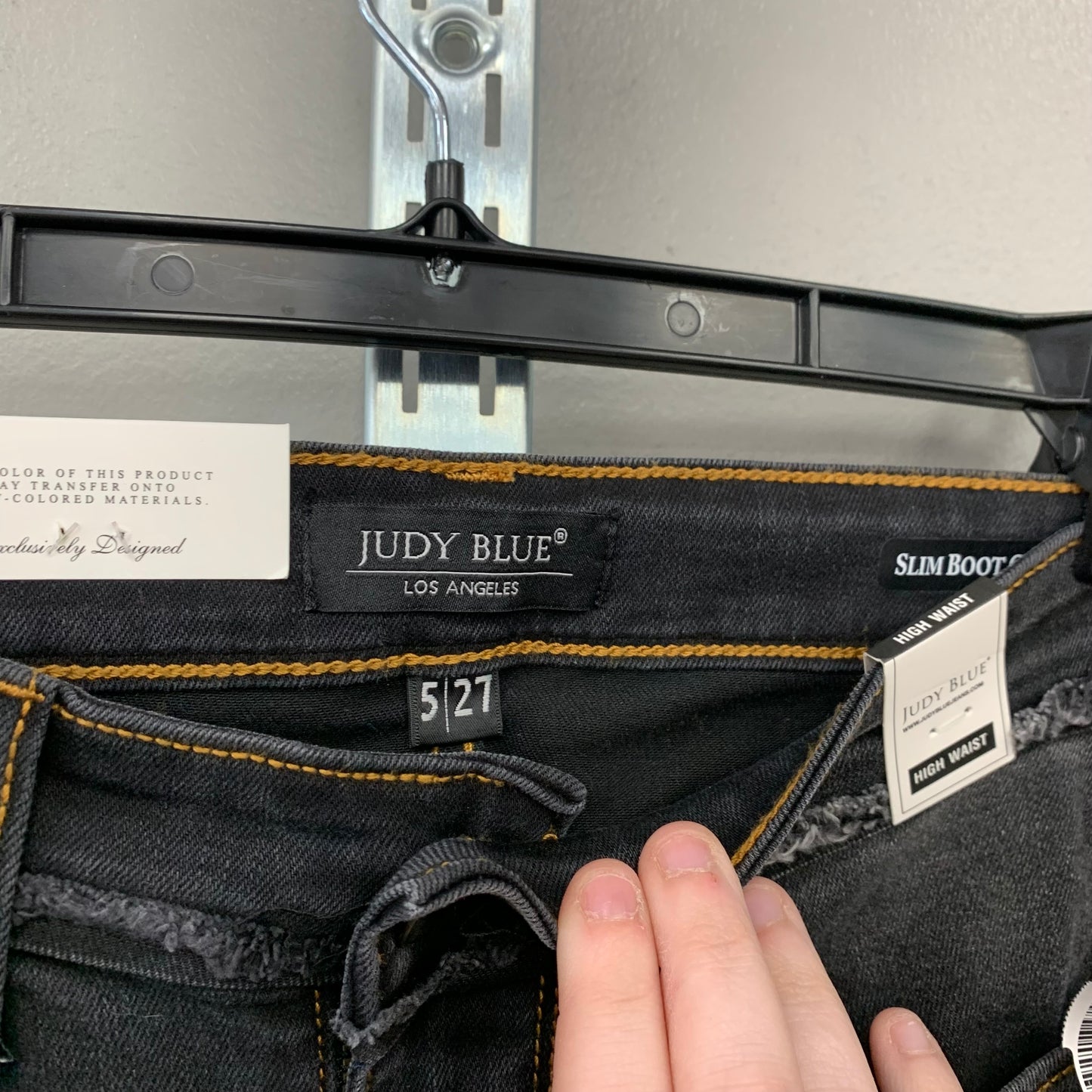 Jeans Boot Cut By Judy Blue In Black, Size: 5