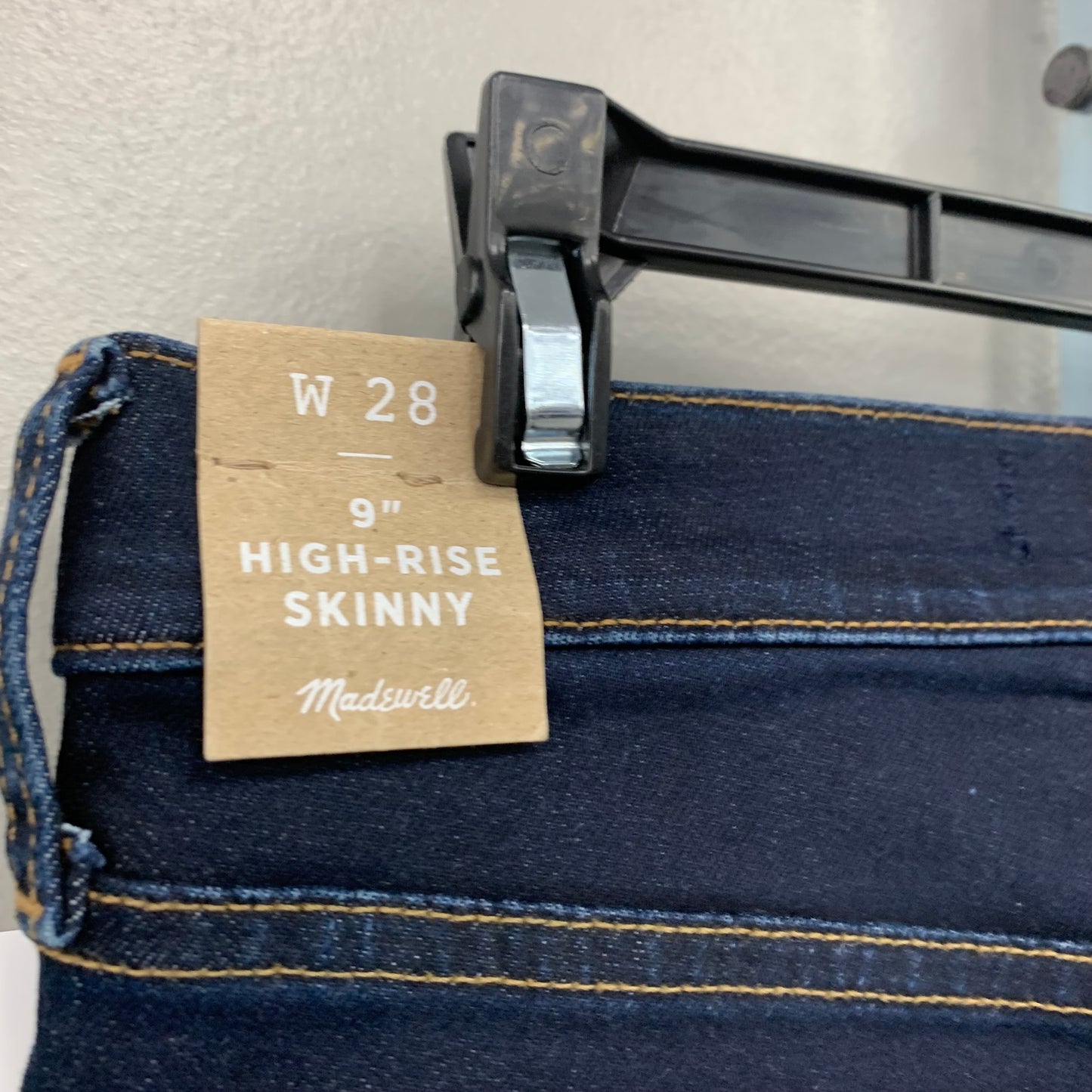 Jeans Skinny By Madewell In Blue Denim, Size: 6