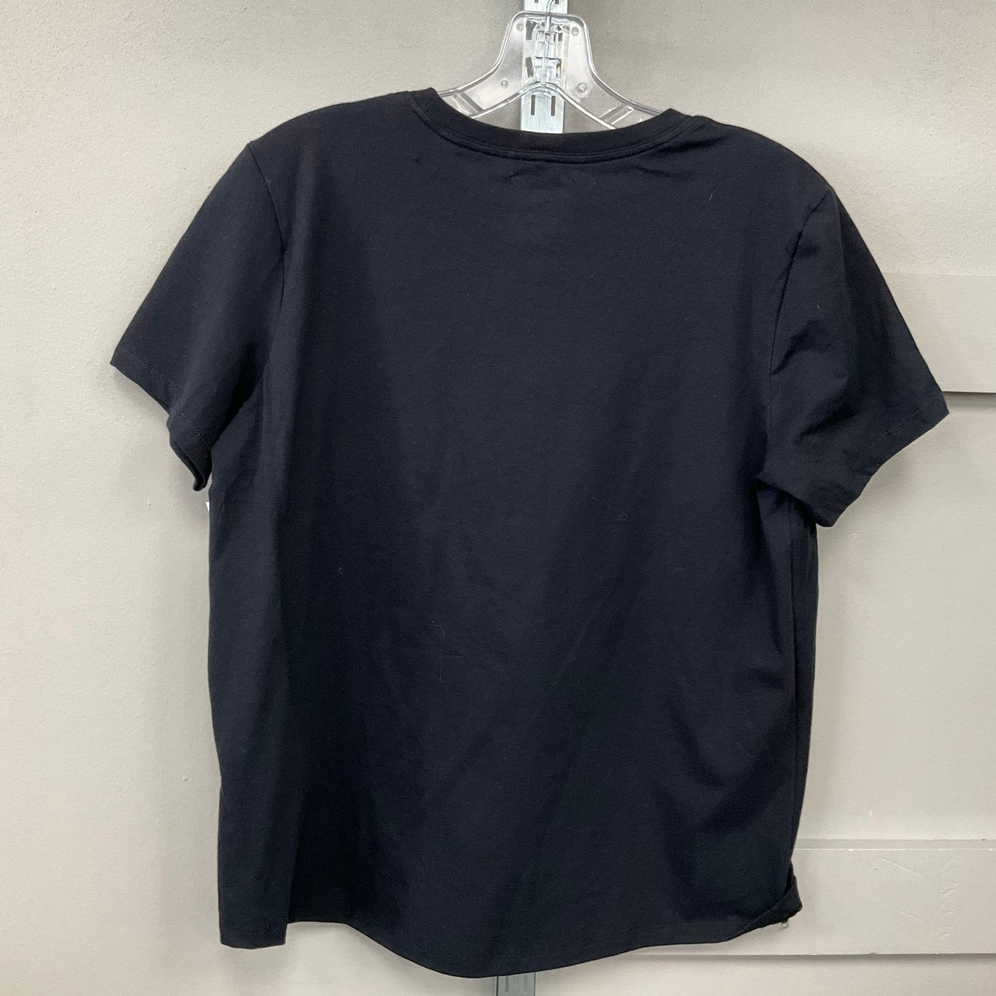 Top Short Sleeve By Nike Apparel In Black, Size: M