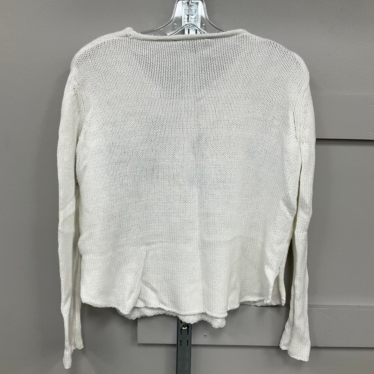 Sweater By Simply Southern In White, Size: S