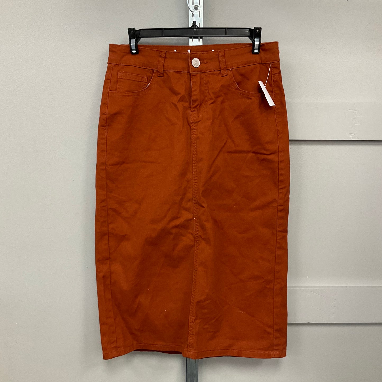 Skirt Mini & Short By Inherit In Orange, Size: 6