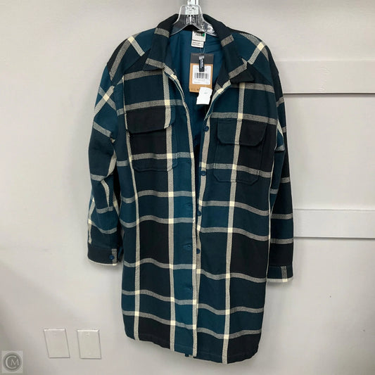 Coat Trench Coat By The North Face In Plaid Pattern, Size: Xl