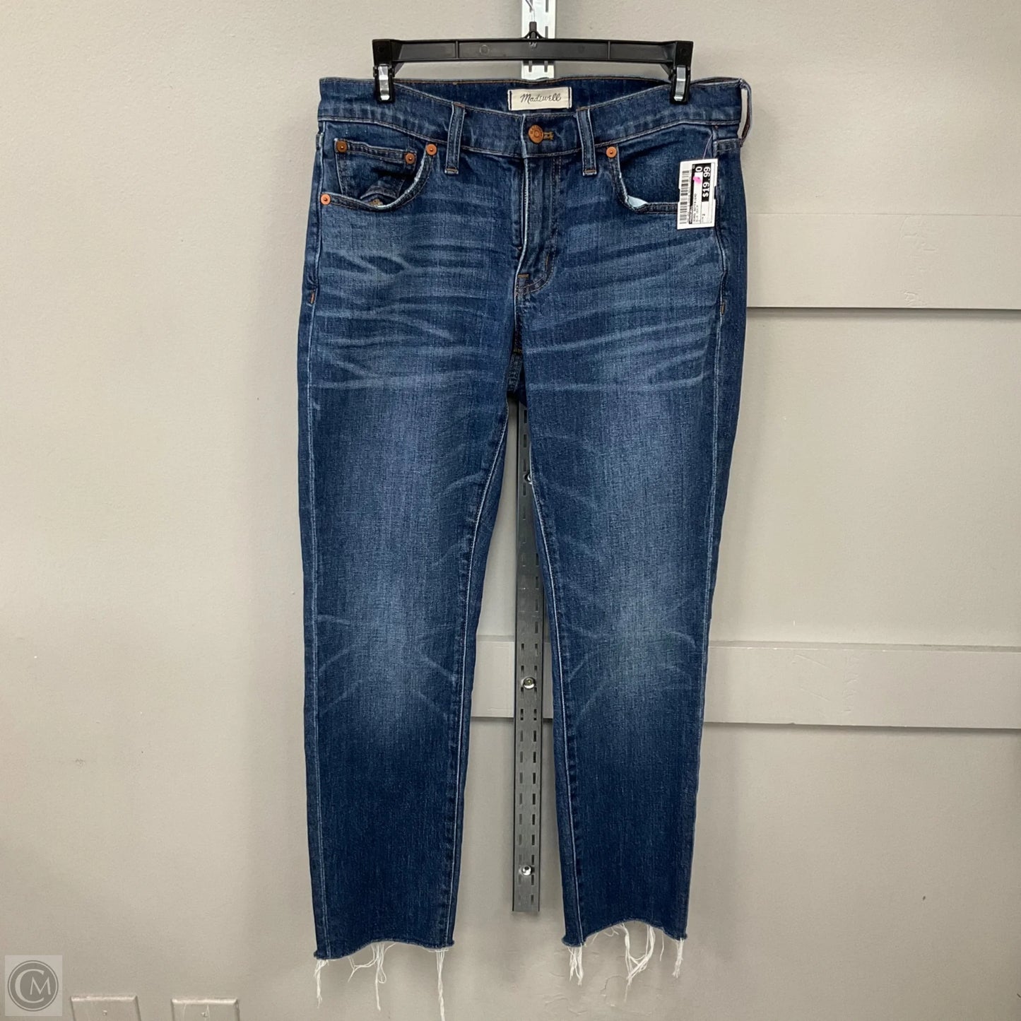 Jeans Boyfriend By Madewell In Blue Denim, Size: 2