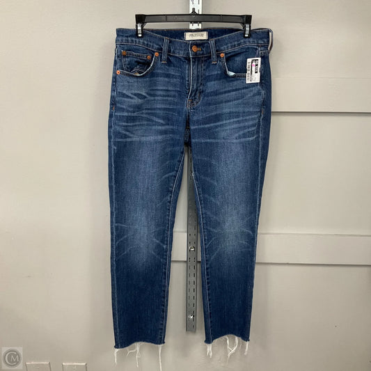 Jeans Boyfriend By Madewell In Blue Denim, Size: 2