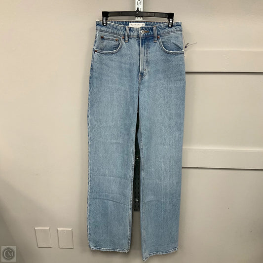 Jeans Boyfriend By Abercrombie And Fitch In Blue Denim, Size: 2