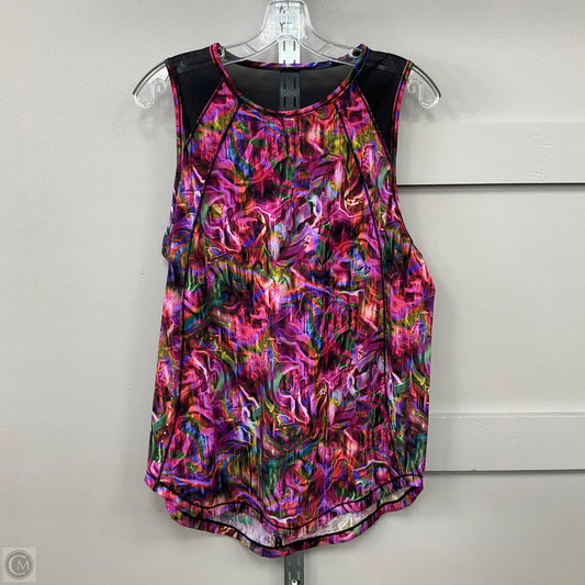 Athletic Tank Top By Lululemon In Multi-colored, Size: 12
