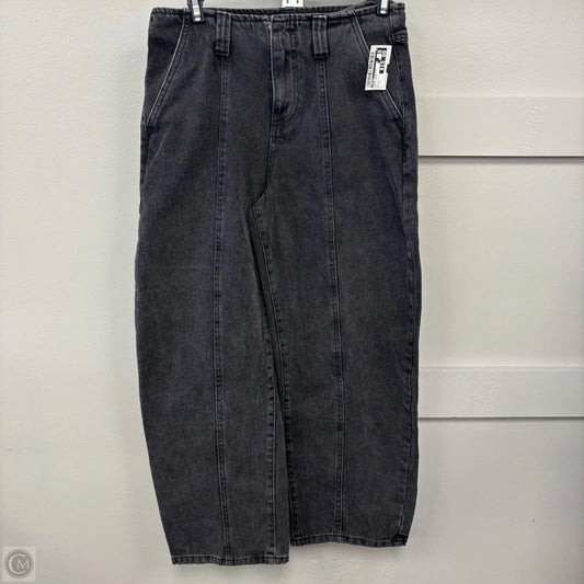 Jeans Straight By Target In Black Denim, Size: 2