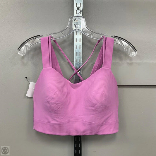 Athletic Bra By Lululemon In Pink, Size: 8