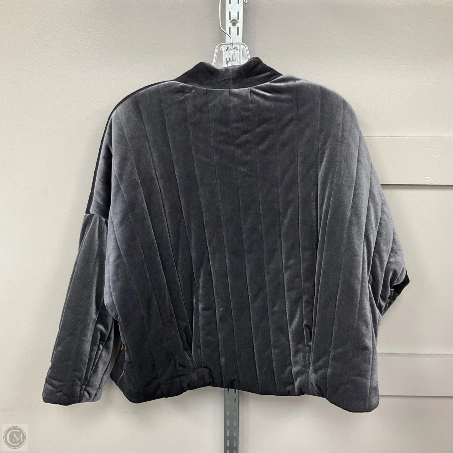 Jacket Puffer & Quilted By A New Day In Silver, Size: Osfm