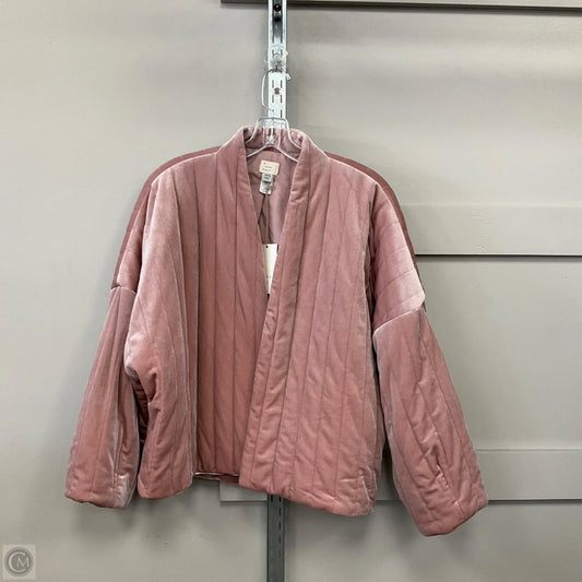 Jacket Puffer & Quilted By A New Day In Pink, Size: Osfm