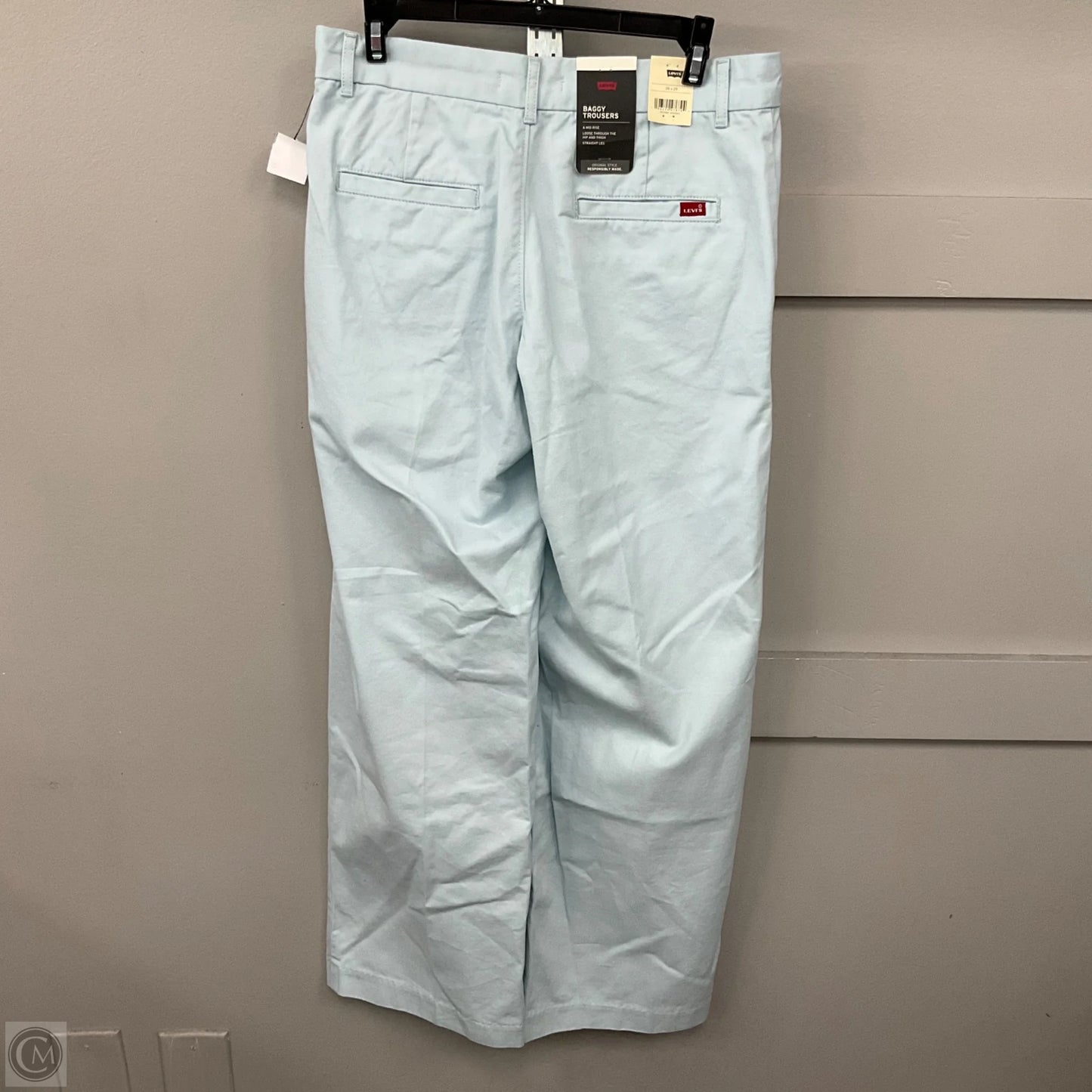 Jeans Wide Leg By Levis In Blue, Size: 2
