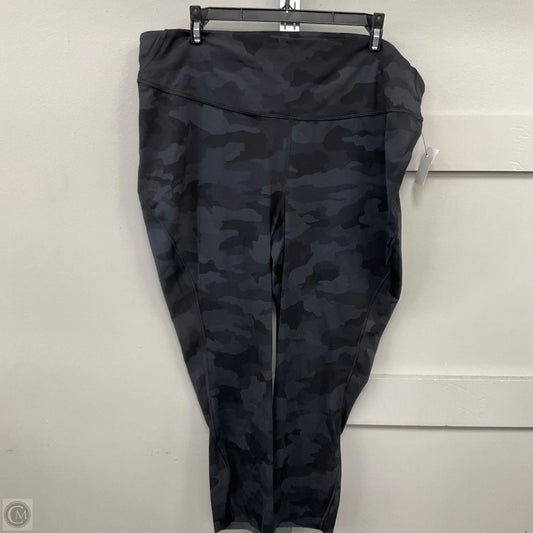 Athletic Leggings Capris By Lululemon In Black, Size: 20
