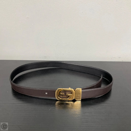 Belt Luxury Designer By Gucci, Size: Small