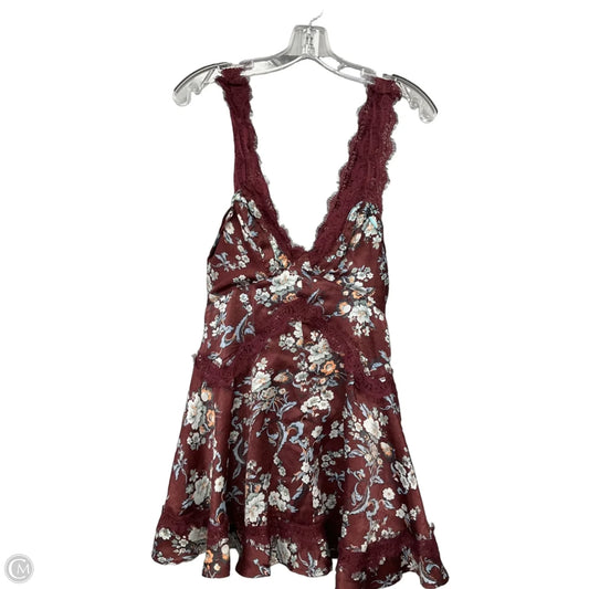 Dress Casual Short By Urban Outfitters In Floral Print, Size: S