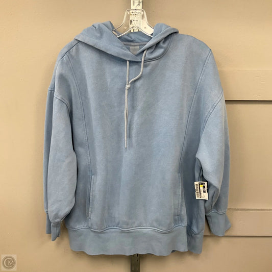 Sweatshirt Hoodie By Calia In Blue, Size: S