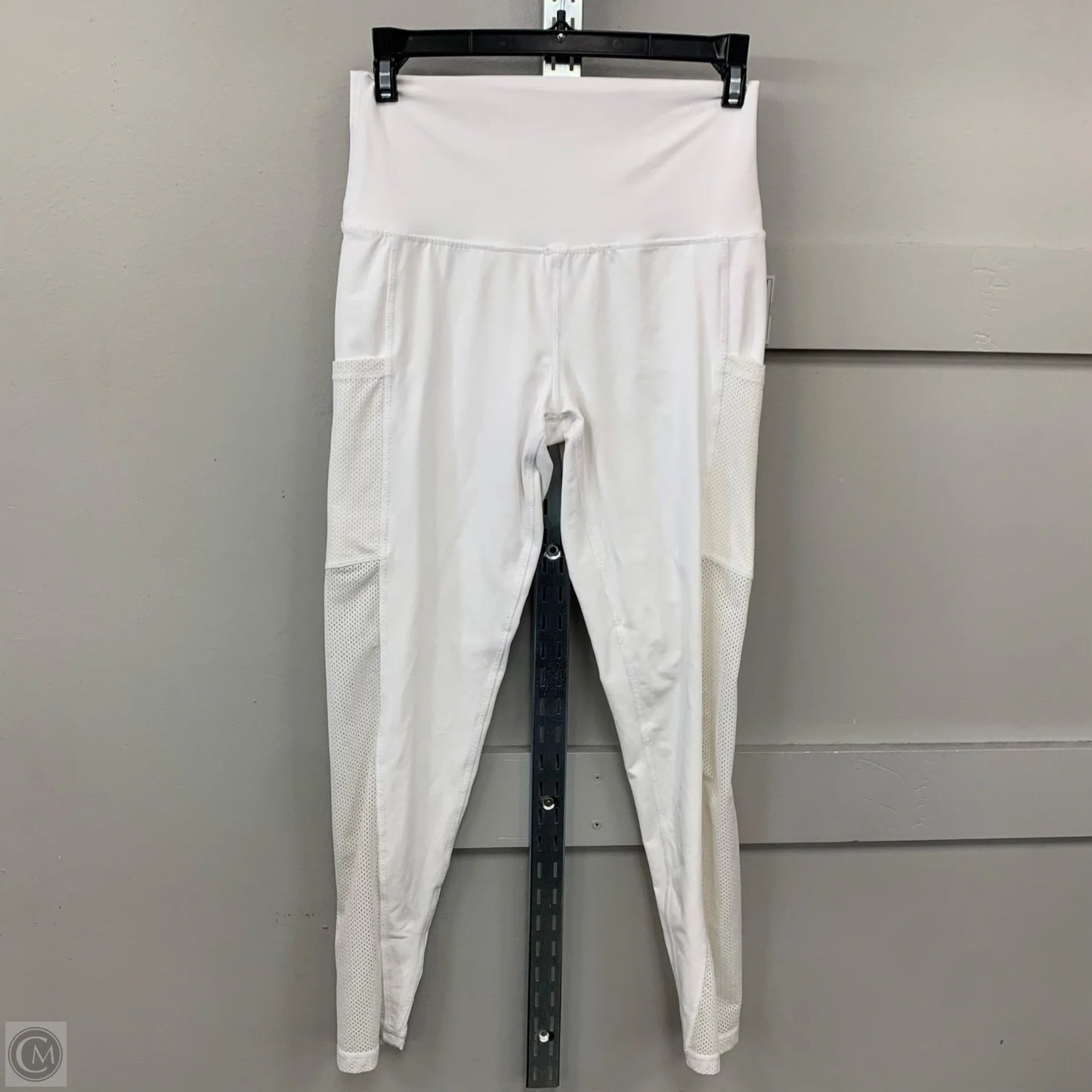 Athletic Leggings By Aerie In White, Size: M