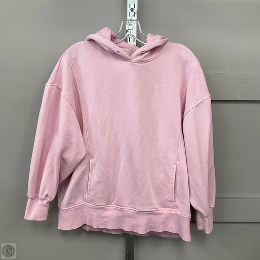 Sweatshirt Hoodie By Calia In Pink, Size: S