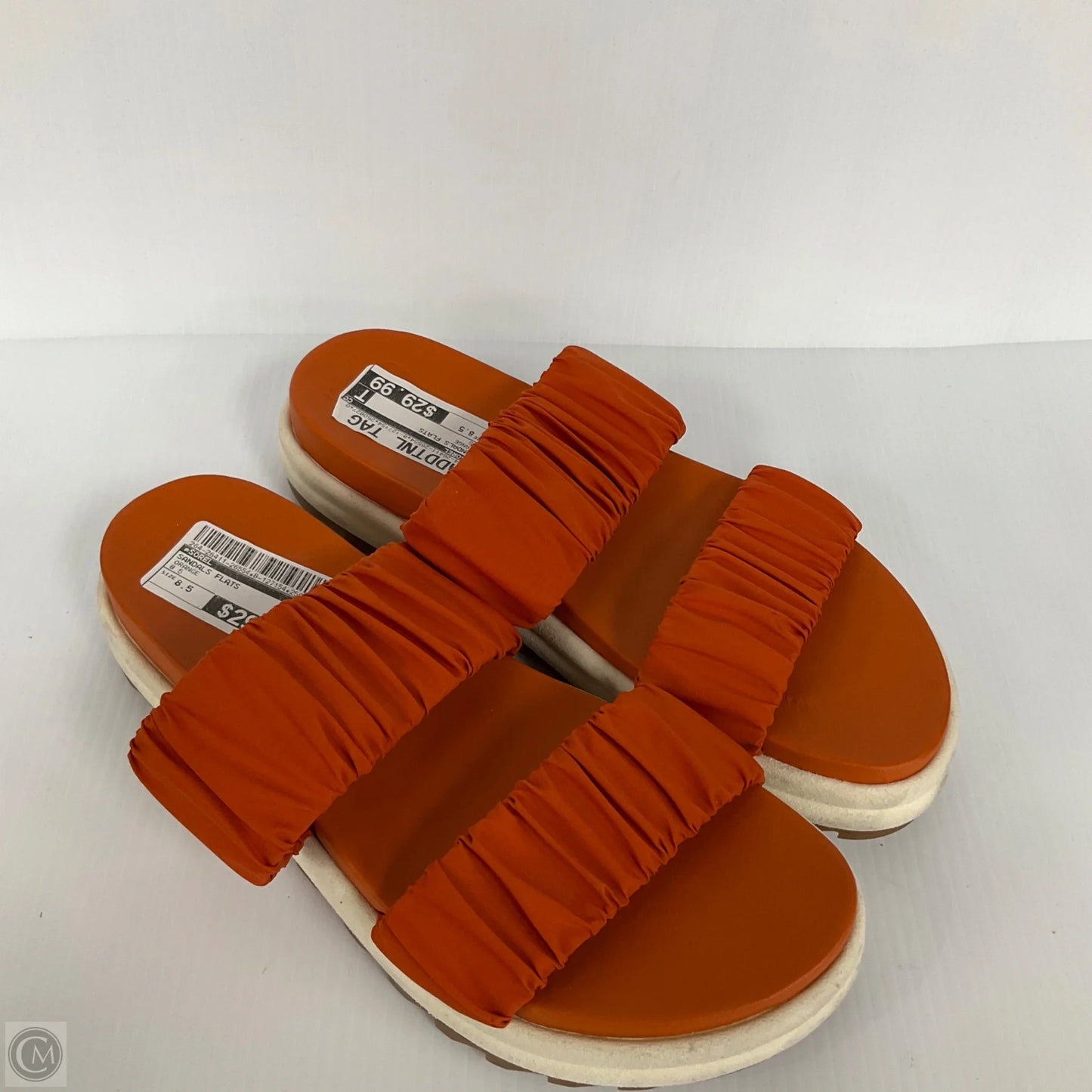 Sandals Flats By Sorel In Orange, Size: 8.5