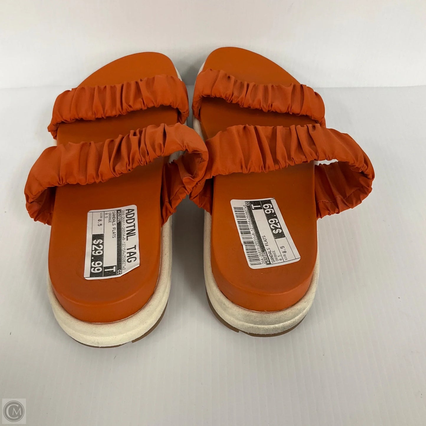 Sandals Flats By Sorel In Orange, Size: 8.5