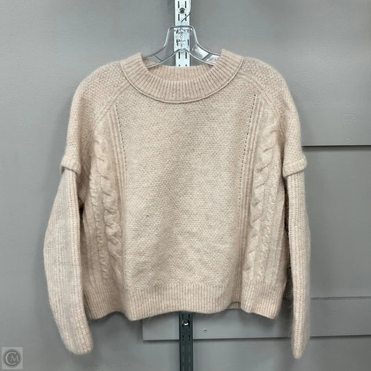 Sweater By Madewell In Cream, Size: S