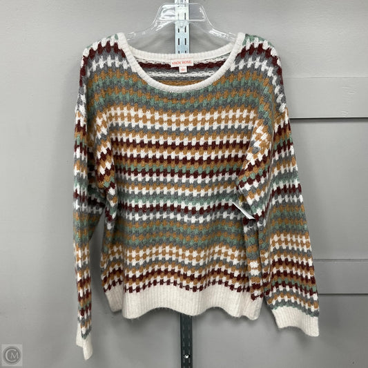 Sweater By Knox Rose In Multi-colored, Size: L