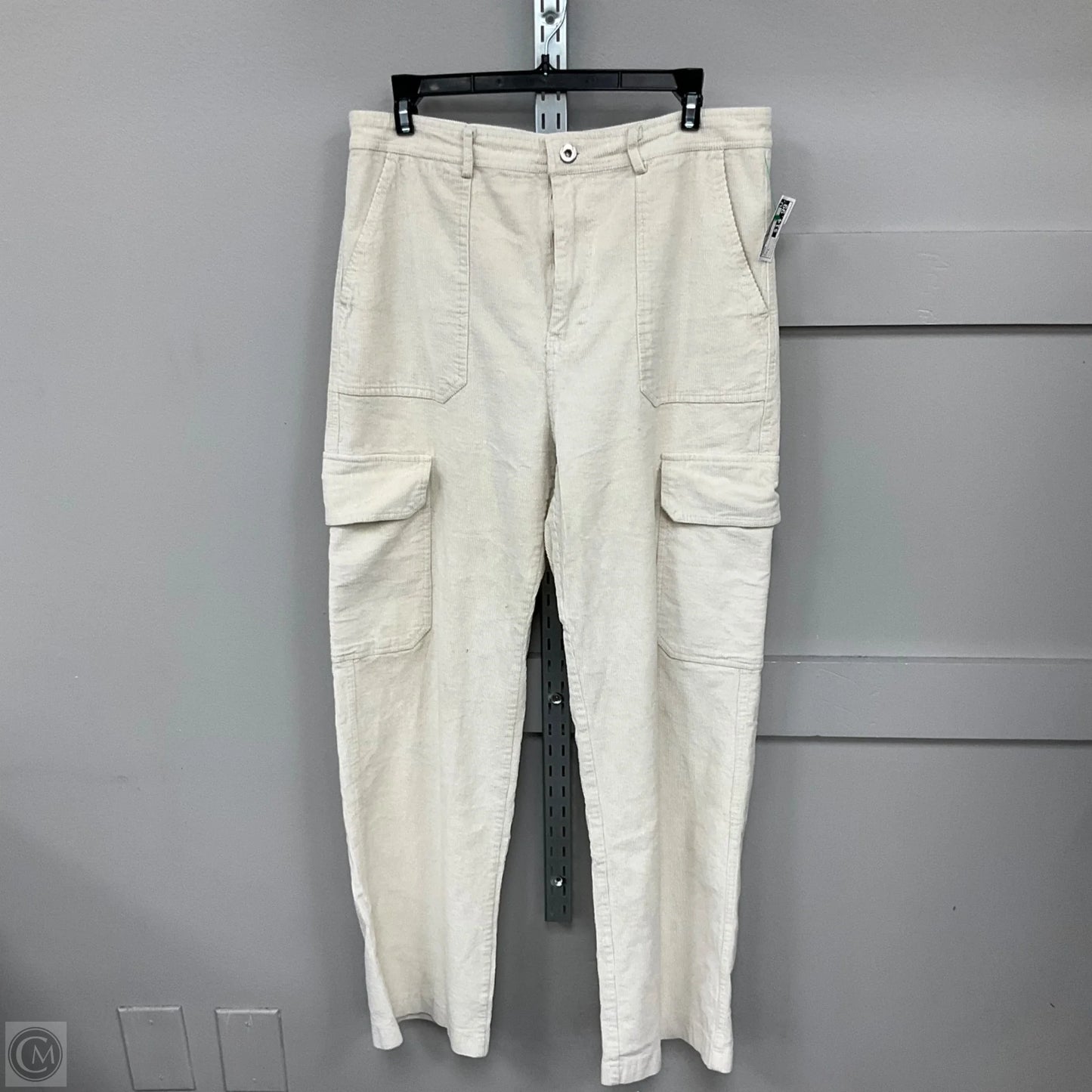 Pants Corduroy By Miss Love In Cream, Size: L