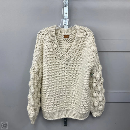 Sweater By Pol In Cream, Size: M