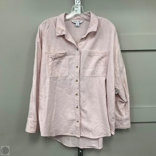 Top Long Sleeve By Old Navy In Pink, Size: Xl