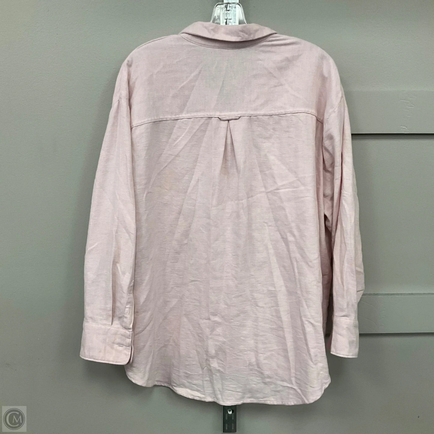 Top Long Sleeve By Old Navy In Pink, Size: Xl