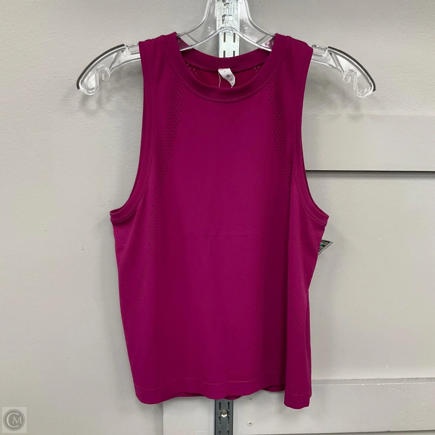 Athletic Tank Top By Lululemon In Maroon, Size: 6