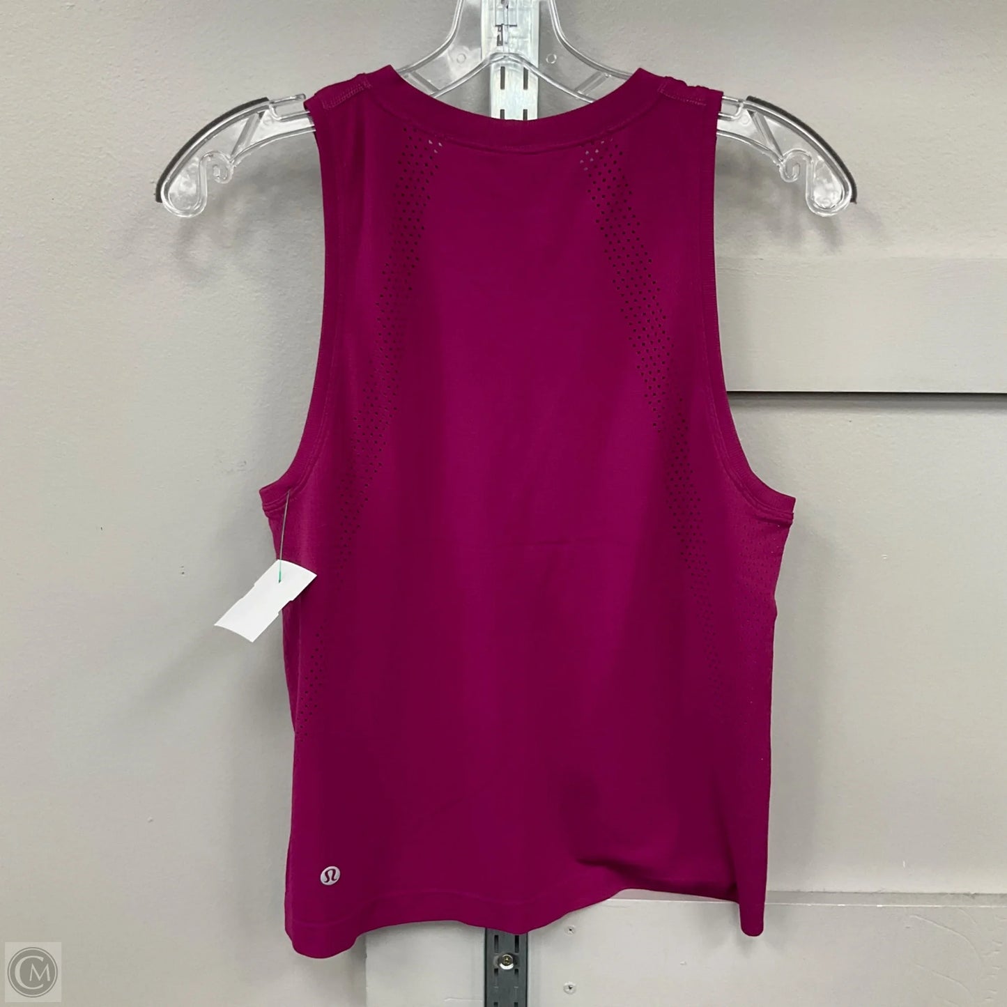 Athletic Tank Top By Lululemon In Maroon, Size: 6