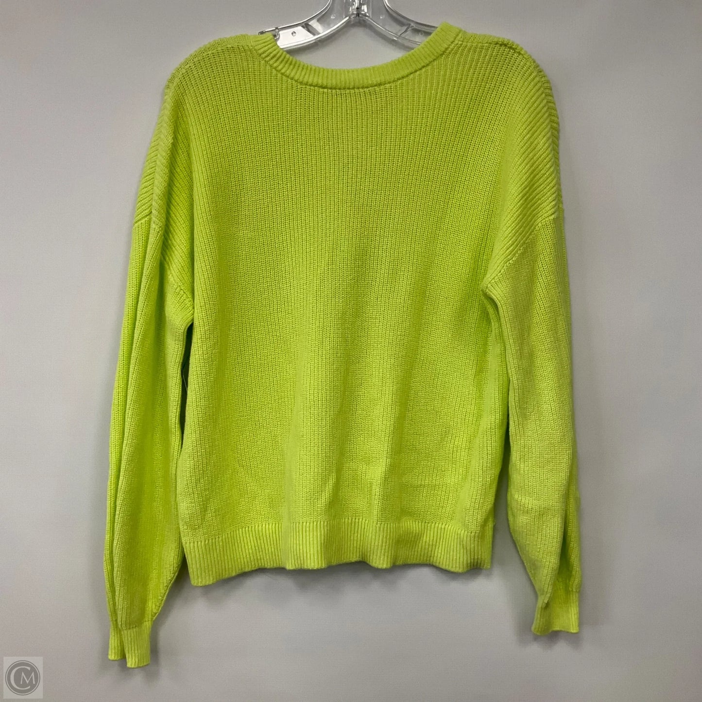 Top Long Sleeve By Loft In Green, Size: M
