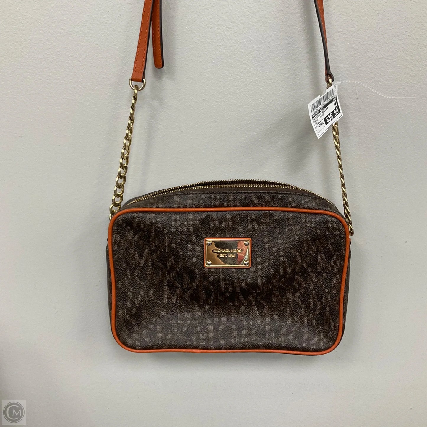 Crossbody Designer By Michael Kors, Size: Small