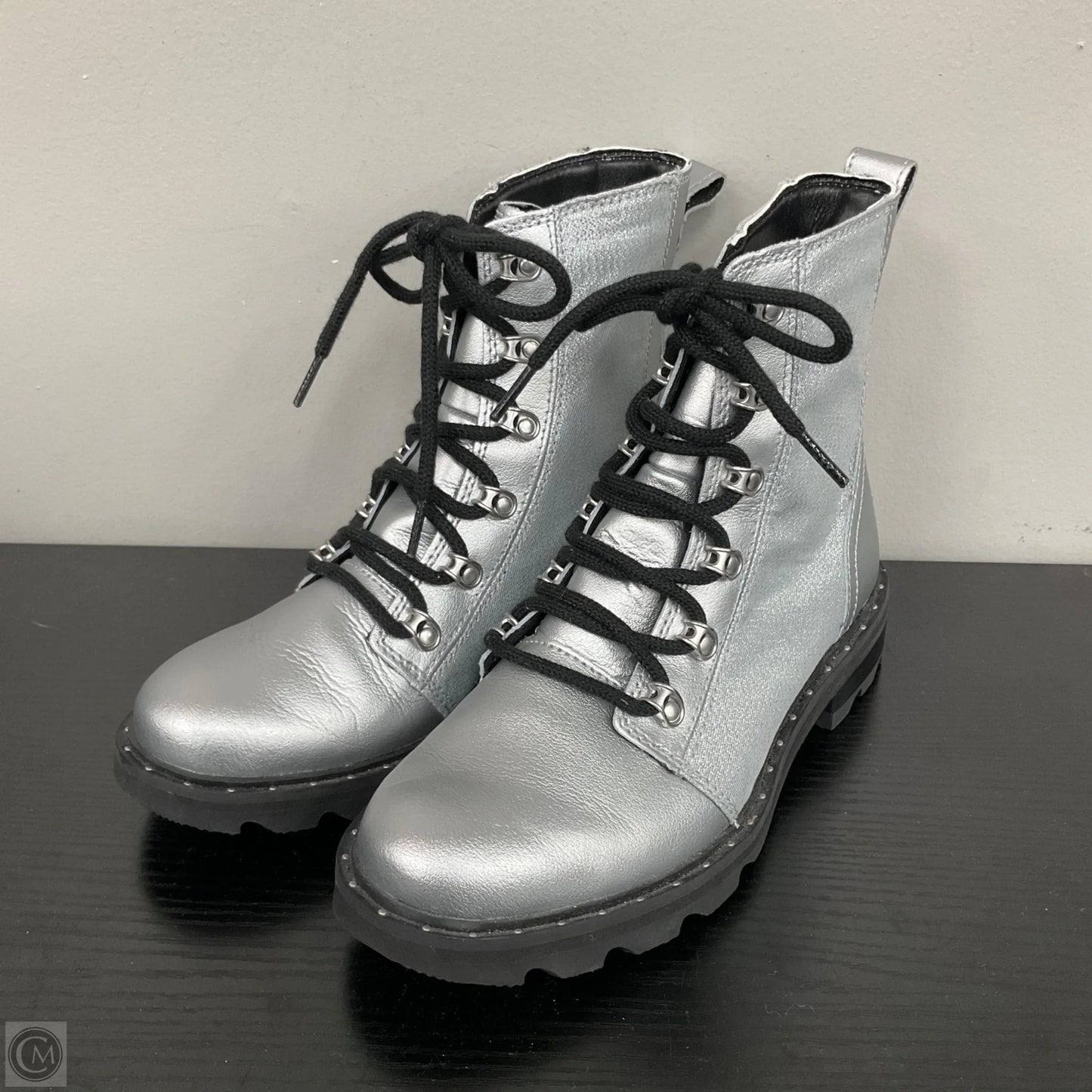Boots Combat By Sorel In Silver, Size: 7